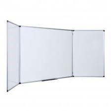 Tableau blanc mobile Maul - tryptique - magnétique - 100 x 300 cm