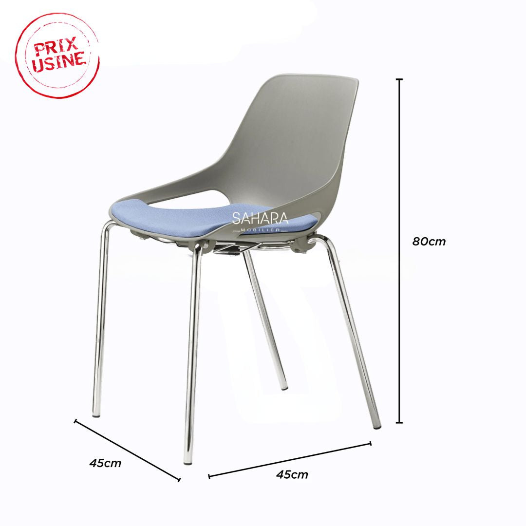 chaise 4 pieds BORGA B3456