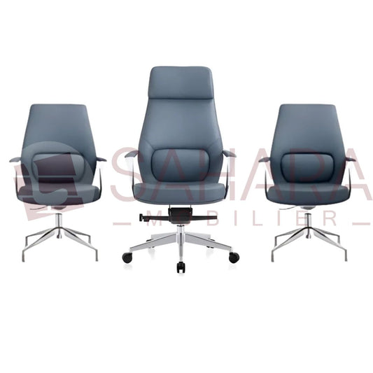 Pack de Chaises de Bureau en Simili Cuir Réf B3994