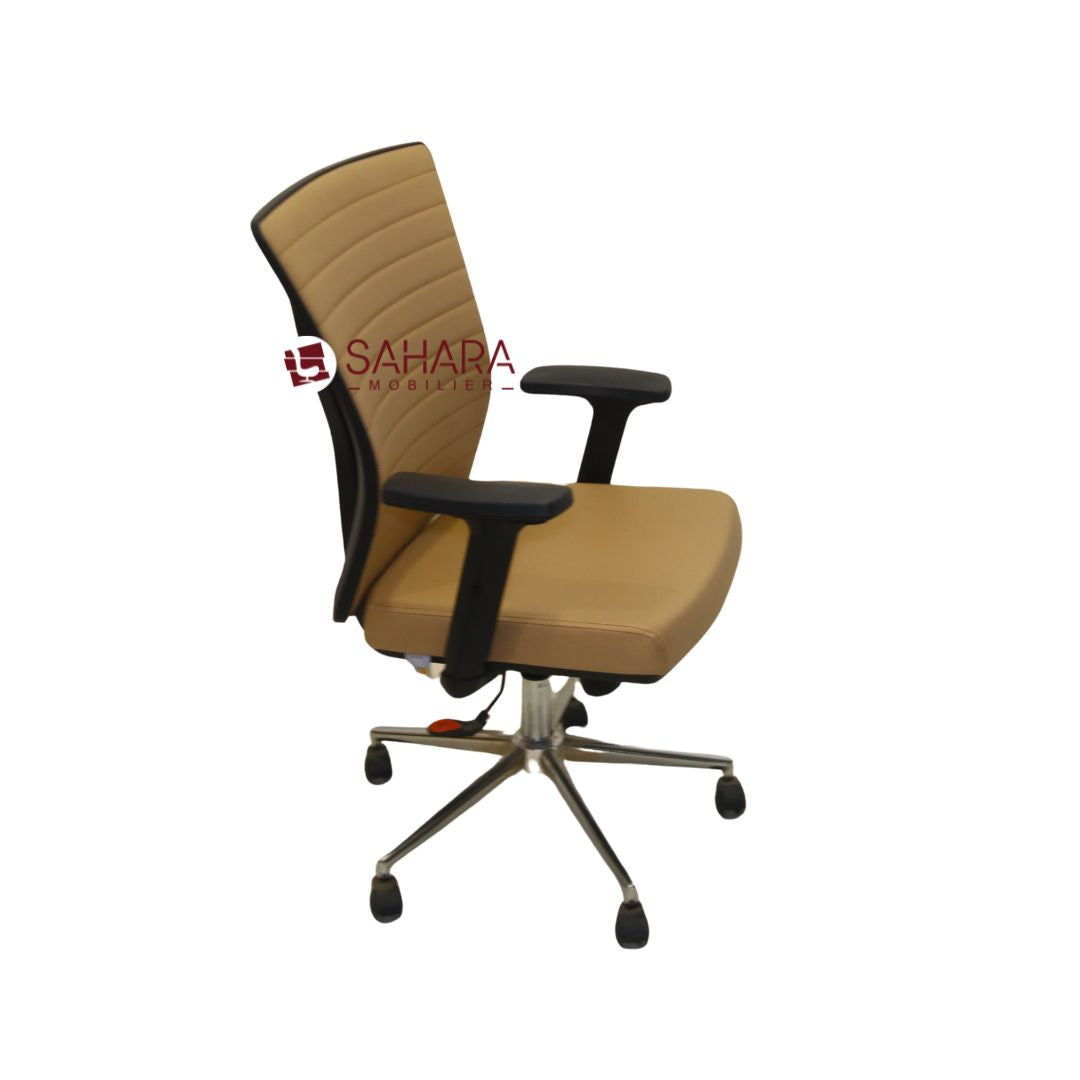 Fauteuil ARMONI Camel Réf. B1027