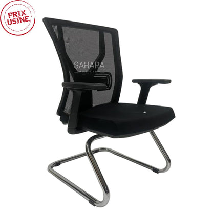 Fauteuil Visiteur ARMONI Noir Réf. B2237