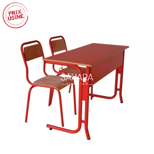 Table de classe double place Réf B3586