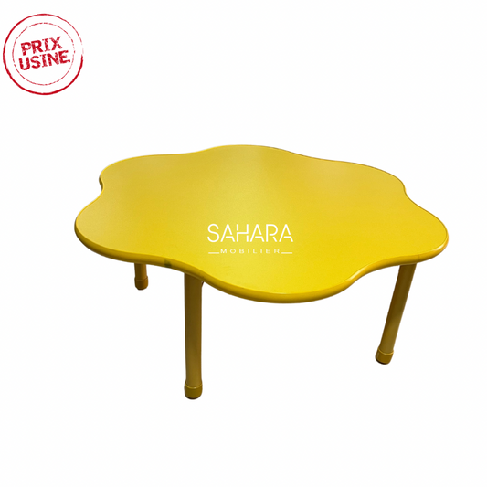 Table pour maternelle forme fleur Réf B3043