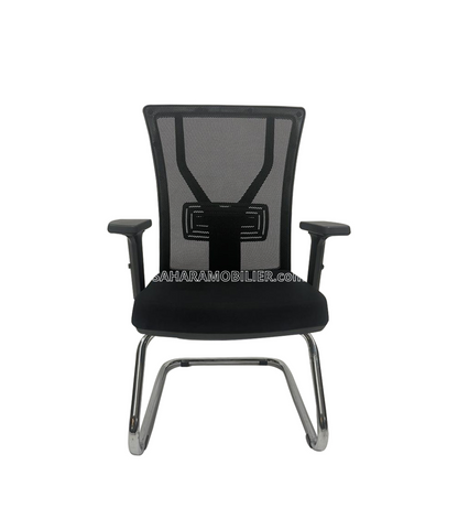 Fauteuil Visiteur ARMONI Noir Réf. B2237